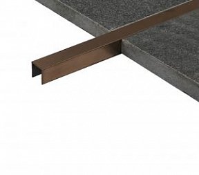 Профиль Juliano Tile Trim SUP10-3B-10H Rose Gold матовый (2700мм)