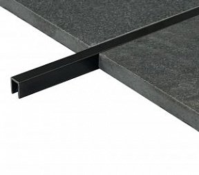 Профиль Juliano Tile Trim SUP08-4B-10H Black  матовый (2440мм)