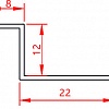 Профиль Juliano Tile Trim SB017-3S-12H Rose Gold (2440мм)#3