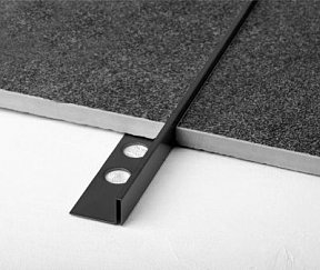 Профиль Juliano Tile Trim SB018-4S-12H Black (2440мм)